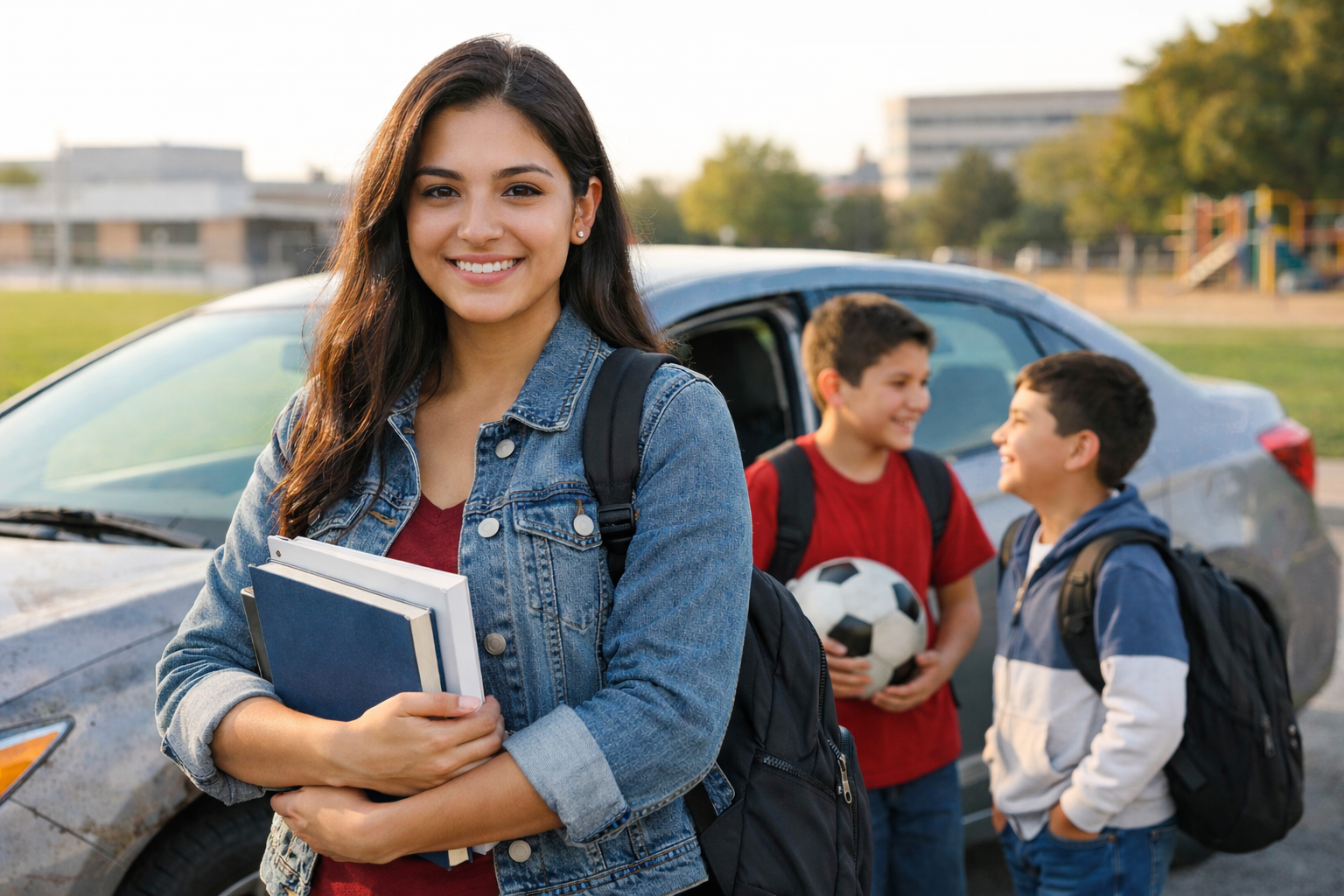 The Student Supporting Her Brothers